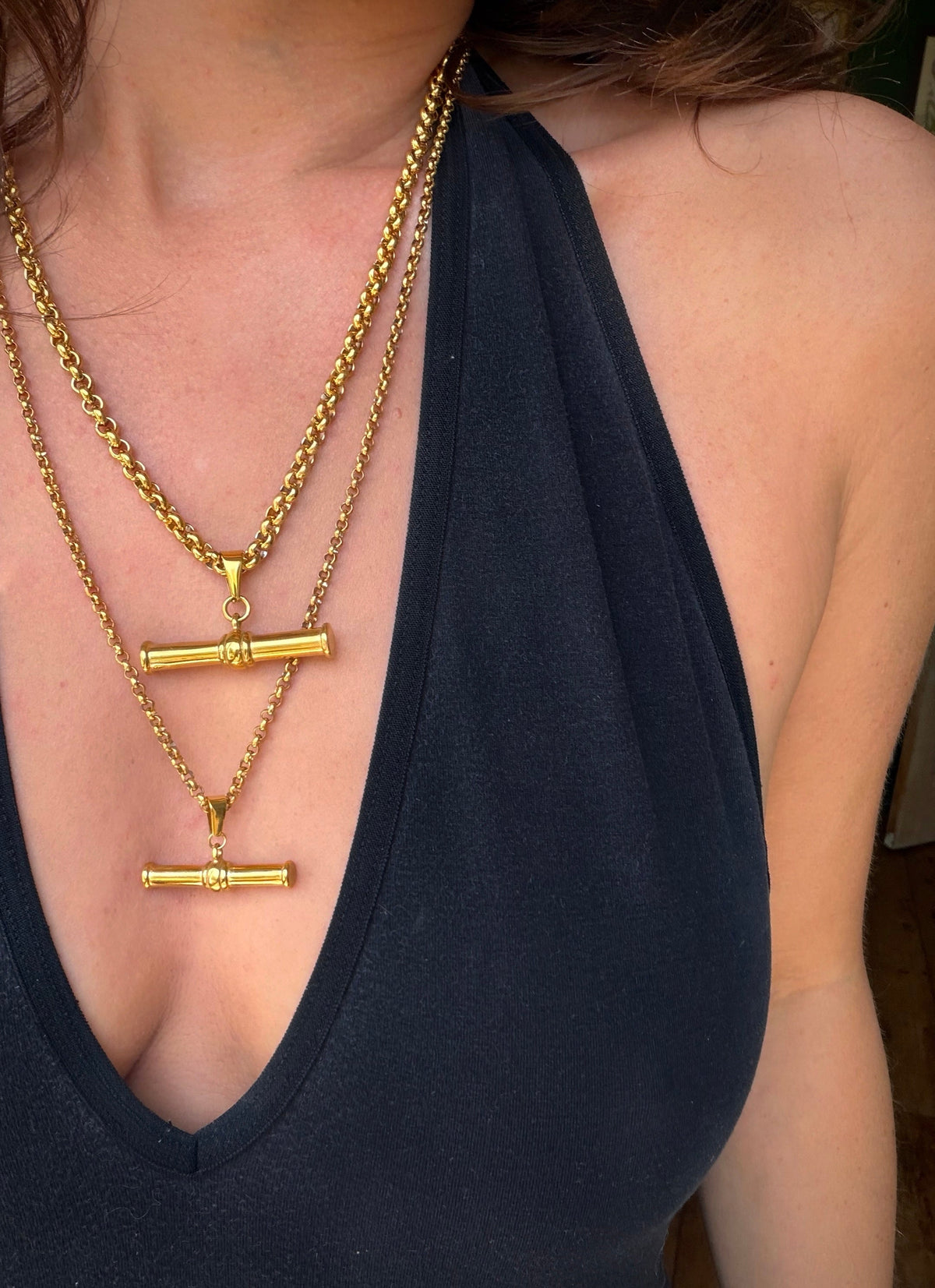 Petite T-Bar Necklace