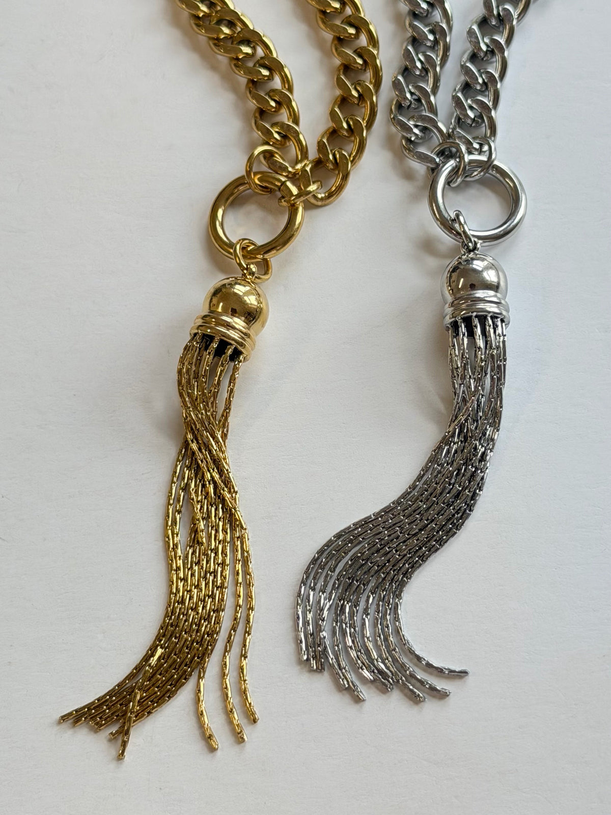 TASSEL necklace gold