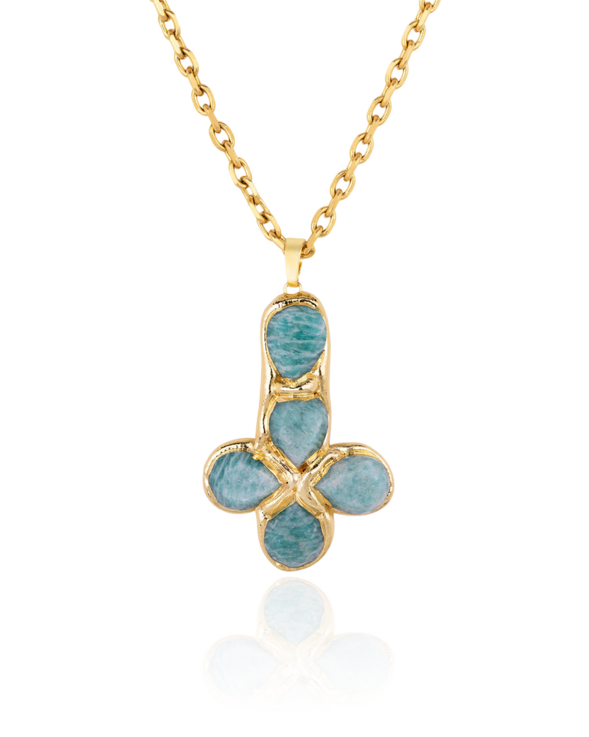 Paloma Necklace in Amazonite