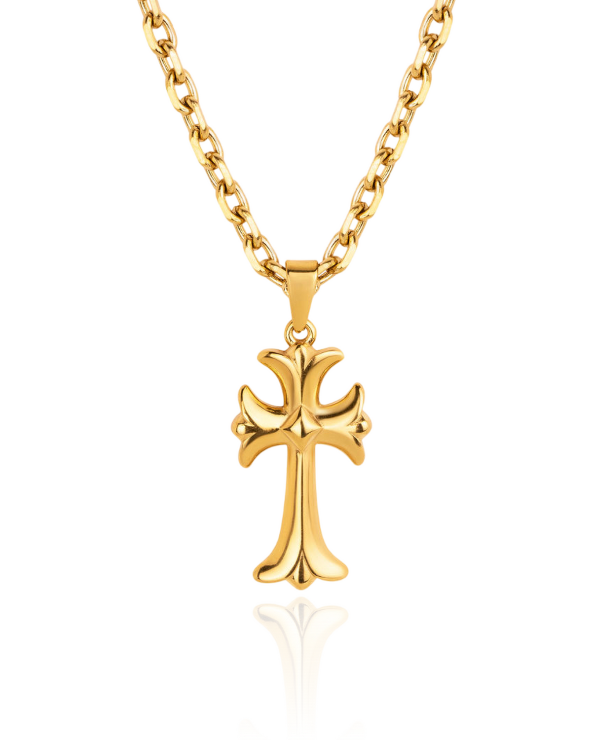 Long Cross Necklace