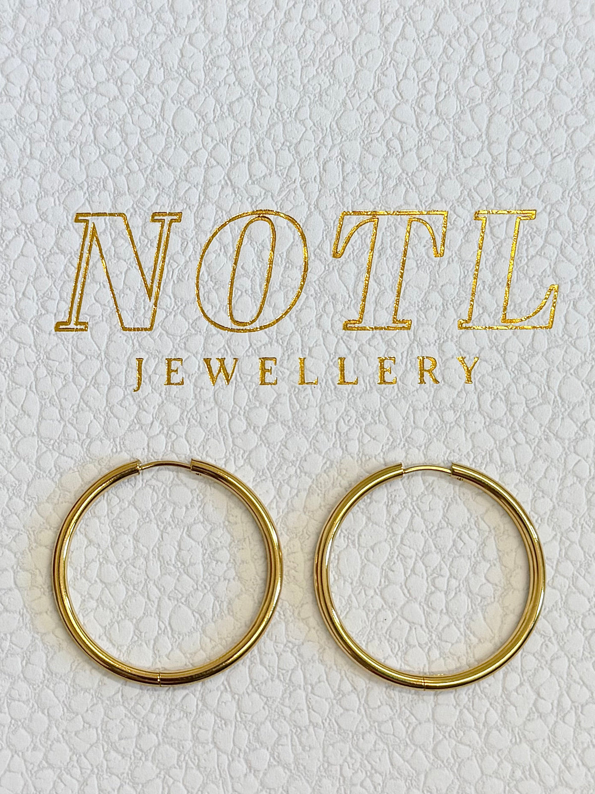 30mm Simple hoops