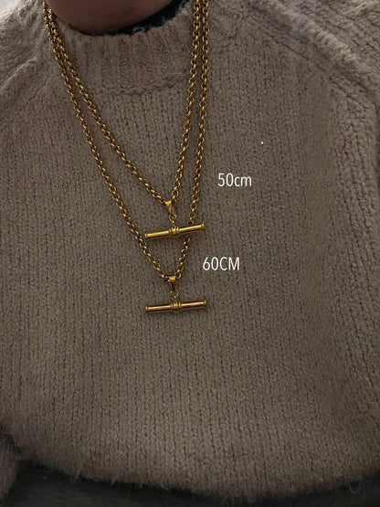 XL T-Bar Necklace (PRE ORDER)