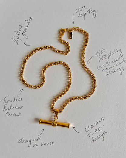 XL T-Bar Necklace (PRE ORDER)