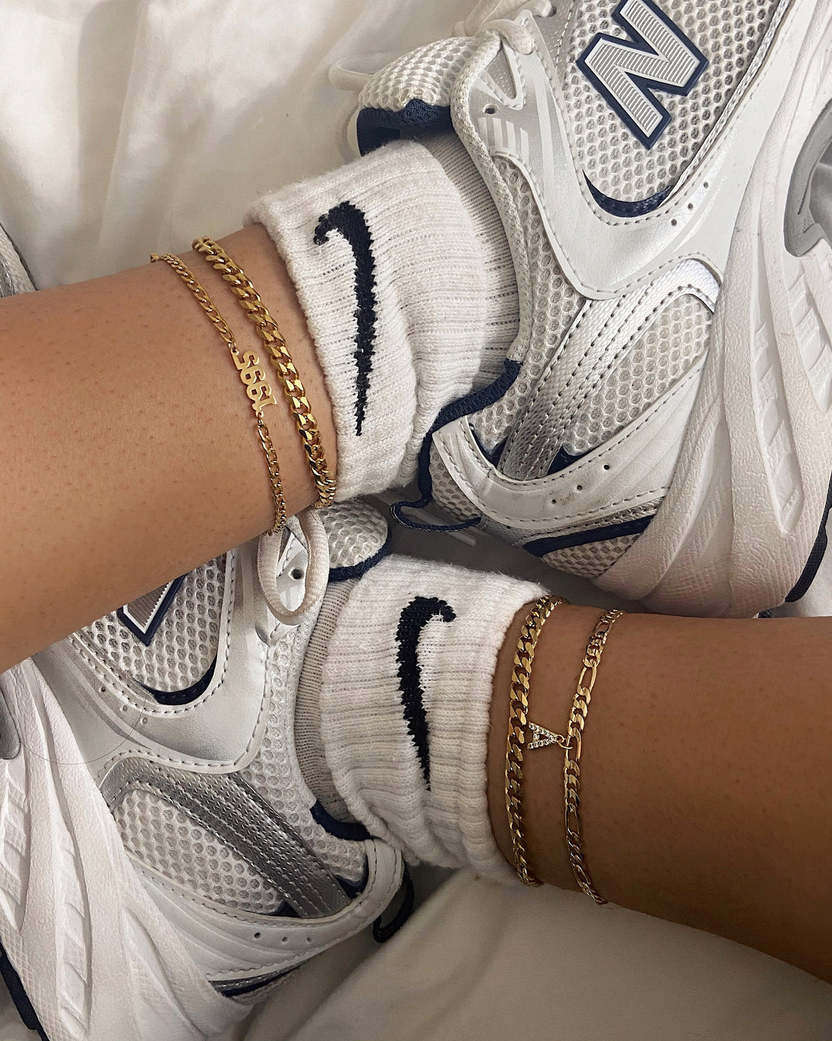 Birth date anklet